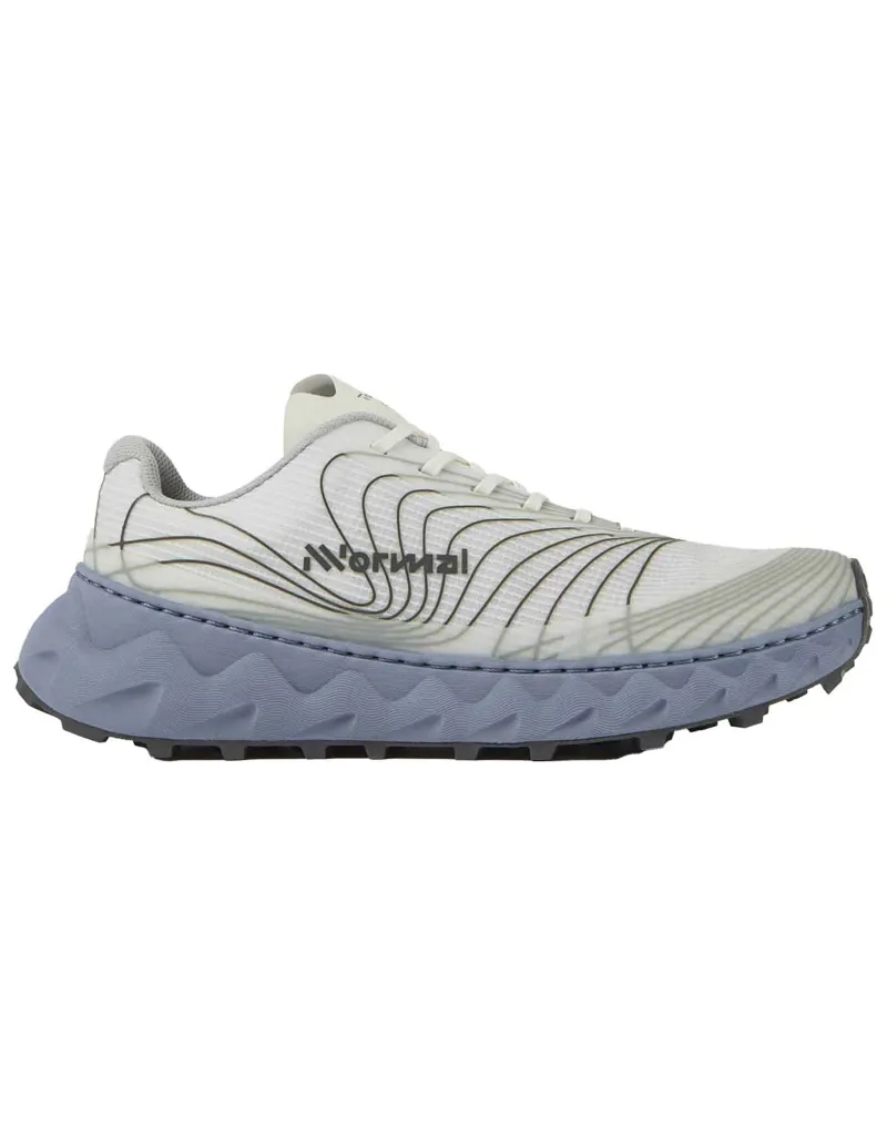 NNormal Tomir Unisex Trail Running Shoe in White/Blue